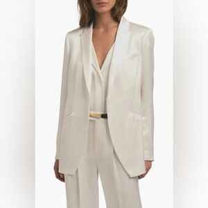 Satin blazer new with tags